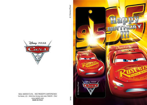 Marpimar - Cars Segnalibro DF06