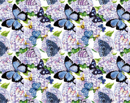 Marpimar - Carta Florentia Farfalle Blu FLC28