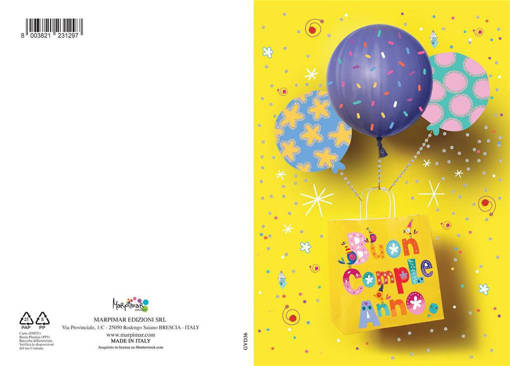 Marpimar - Buon Compleanno Palloncini GVD36