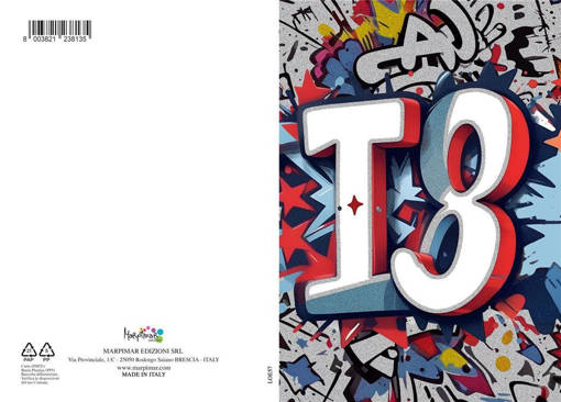 Marpimar - 18 Anni Colorati Foil Olografico LOE57