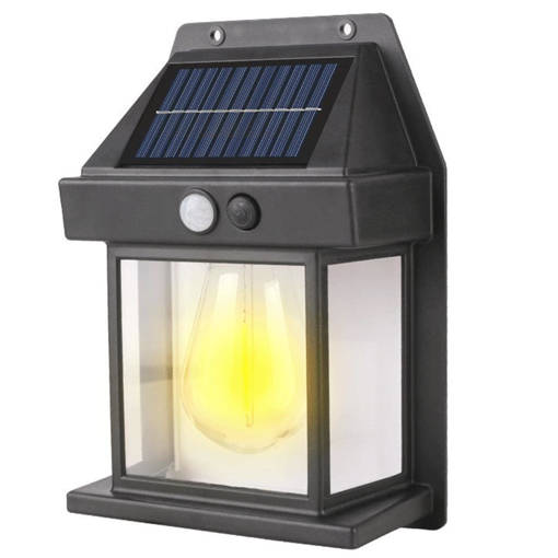 Aigostar Applique solare con lampadina a filamento 2700K