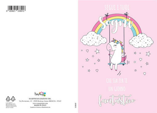 Marpimar - Compleanno Gattino Foil Olografico LOE45