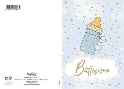 Marpimar - Battesimo Azzurro Biberon SRD106