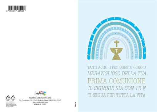 Marpimar - Comunione Azzurro Calice SRD16