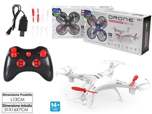 Drone Airfly X2.0 R/C 6Ch. 3Ass