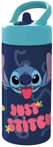 Stitch Borraccia C/Cannuccia Playground 410Ml.