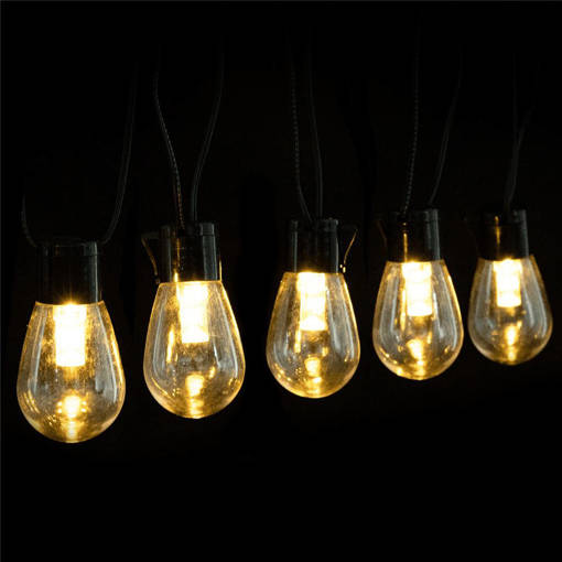 String Light/Solar/S bubble column lights/Linear/Black cable/Warm light/1.5M+5M Aigostar B10201Q8J