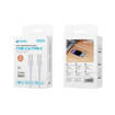 Unico CB2074 3A 60W C-C PVC Injection Round Cable 1M OD3.8 Small CAVO  Package White