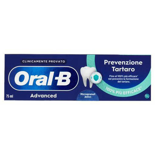 ORAL B DENT.75ML ADV PREV.TARTARO