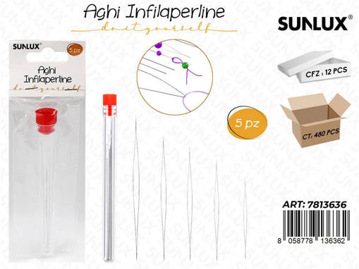 Sunlux Aghi Infilaperline 5Pcs Ass. /Pz Da 12**