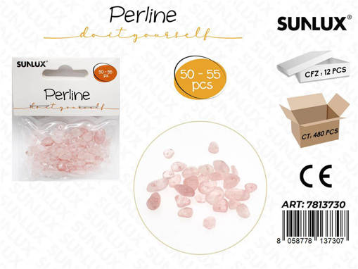 Sunlux Perline Pietra Dec. 50-55Pcs /Pz Da 12**