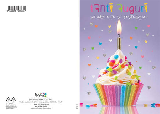 Marpimar - Tanti Auguri Dolce Foil Olografico LOE19