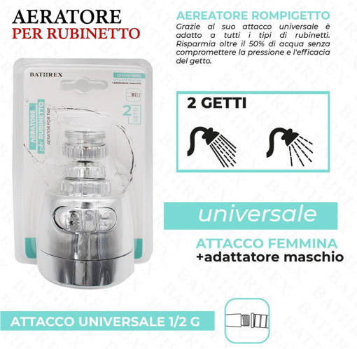 Bathrex Aeratore Rubinetto 2Getti