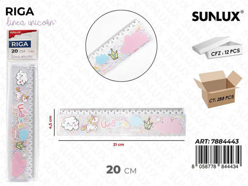 Sunlux - Sunlux Riga L. Unicorn 20*4.5Cm /Pz Da 12** 7884443