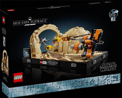 Lego Star Wars TM 75380 Diorama Gara degli sgusci su Mos Espa