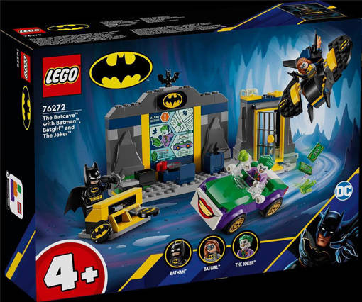 Lego Super Heroes DC 76272 Batcaverna con Batman, Batgirl e The Joker