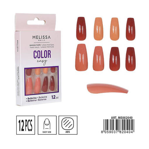 Melissa Unghie Finte Color 12Pz Ballerina