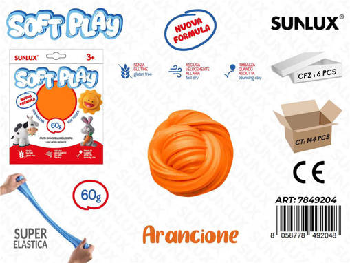 Sunlux - Sunlux Pasta Model. Soft Arancione 60Gr /Pz Da 6** 7849204