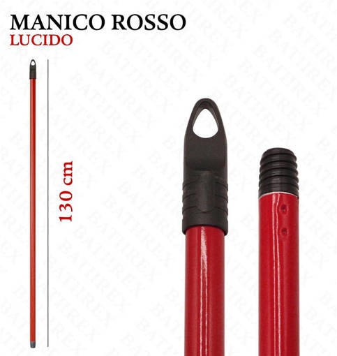 Bathrex Manico 1,3M Rosso Lucido