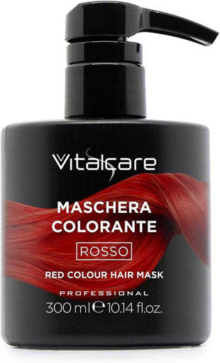 Vitalcare Maschera Colorante per Capelli Rosso 300 ml