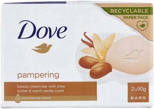 DOVE SAPONE SOLIDO 2PZ 90GR KARITE'     