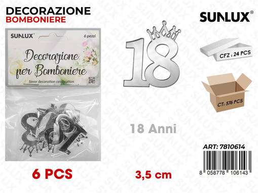 SUN DECORAZIONI 18 ANNI  