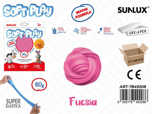 Sunlux - Sunlux Pasta Model. Soft Fucsia 60Gr 7849208
