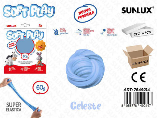 Sunlux - Sunlux Pasta Model. Soft Celeste 60Gr 7849214