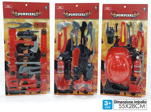 Pompieri - Super Set Antincendio 3Ass
