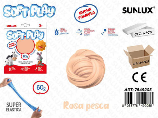 Sunlux - Sunlux Pasta Model. Soft Rosa Pesca 60Gr 7849205