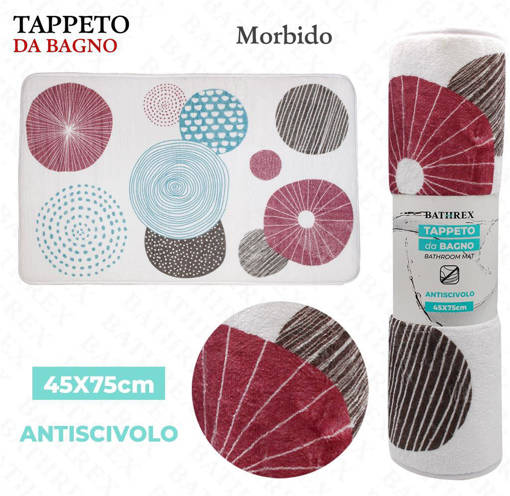 Bathrex L.Fantasy Tappeto Da Bagno 45*75Cm