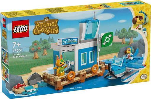 Lego Animal Crossing 77051 In volo con la Dodo Airlines