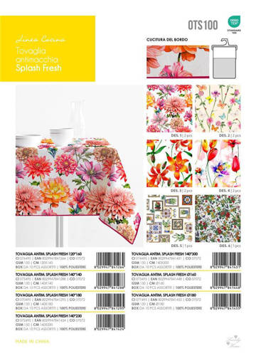 Zambetti Tov Ant Splash Fresh 140*180