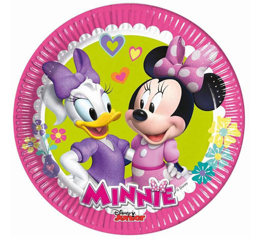 Piatti Carta Minnie Happy Helpers 20Cm Cf8