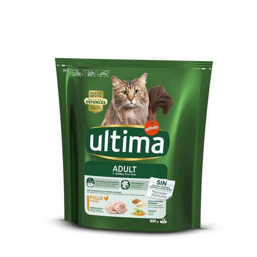 Ultima Gatto Pollo e Riso g 800