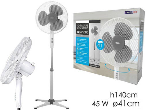 Ventilatore plus con asta 140 cm 45 W