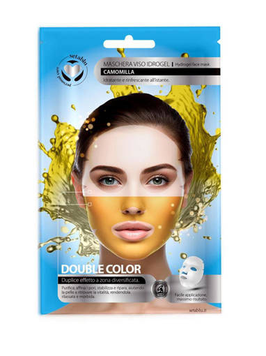Setablu Maschera Viso Bicolor CAMOMILLA