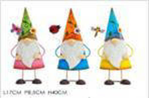 DEC. GIARDINO GNOMO H41CM 3ASS