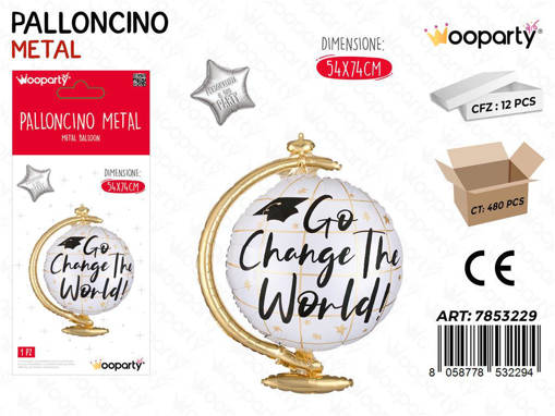 Wooparty  Palloncini Laurea 54*74Cm