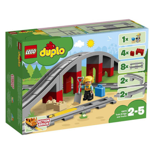Lego Duplo Town 10872 Ponte e binari ferroviari