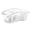 TATAY CESTA PORTABIANCHERIA 30L.(8 KG) BIANCO         (IN POLIPROPILENE, STRUTTURA ERGONOMICA CON 2 FORI LATERALI ED 1 FORO FRONTALE CHE FACILITA L'UTILIZZO, MISURE H 23,5 X L 63,5 X P 41,5 CM, PESO KG 0,71)