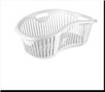 TATAY CESTA PORTABIANCHERIA 30L.(8 KG) BIANCO         (IN POLIPROPILENE, STRUTTURA ERGONOMICA CON 2 FORI LATERALI ED 1 FORO FRONTALE CHE FACILITA L'UTILIZZO, MISURE H 23,5 X L 63,5 X P 41,5 CM, PESO KG 0,71)