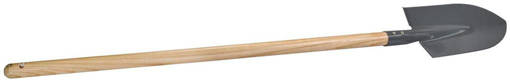 Kombo Pala Da Giardino, Manico In Legno. Testa In Acciaio Al  Carbonio. Sezione Manico 24Mm, Lunghezza 70 Cm.