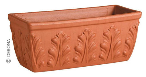 Deroma Cassetta Fioriera Terracotta cm 42