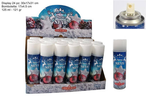 Bomboletta Neve Decoraz Finestre 125Ml (121Gr)