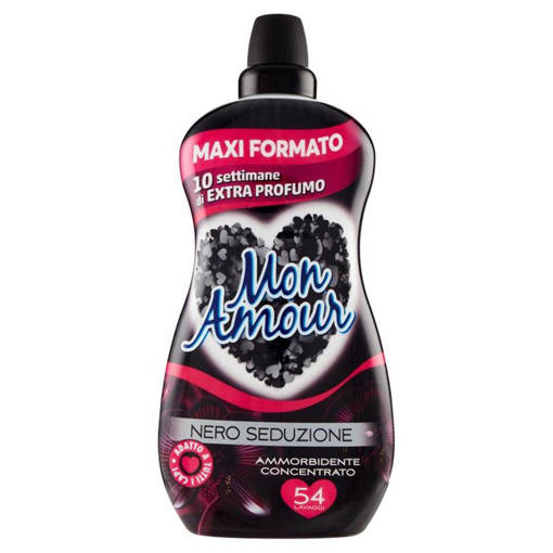Mon Amour Ammorbidente Concentrato  54 lavaggi 1350 ml Ninfea Viola