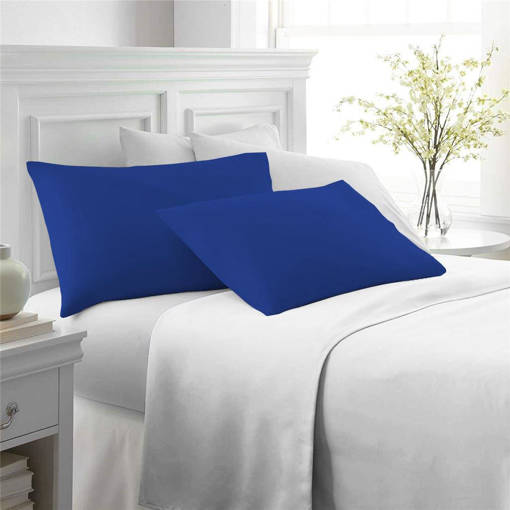 Zambetti Coppia Federe Cool Blu Royal