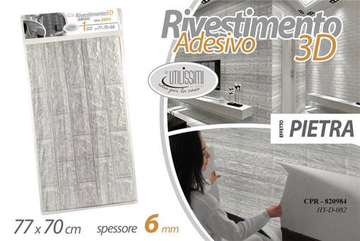Utilissimi 3D PARETE 6MM 77*70CM       HY-D-082