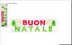 SCRITTA GOMMINI BUON NATALE (MX002)