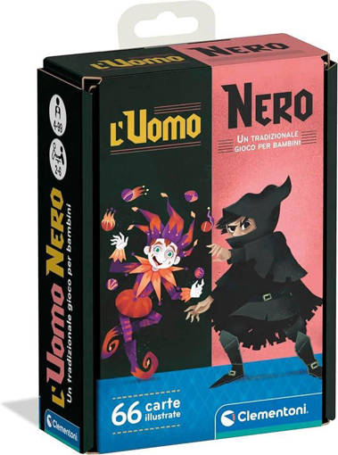 Clementoni - Giochi di Carte - Carte L'Uomo Nero 16299